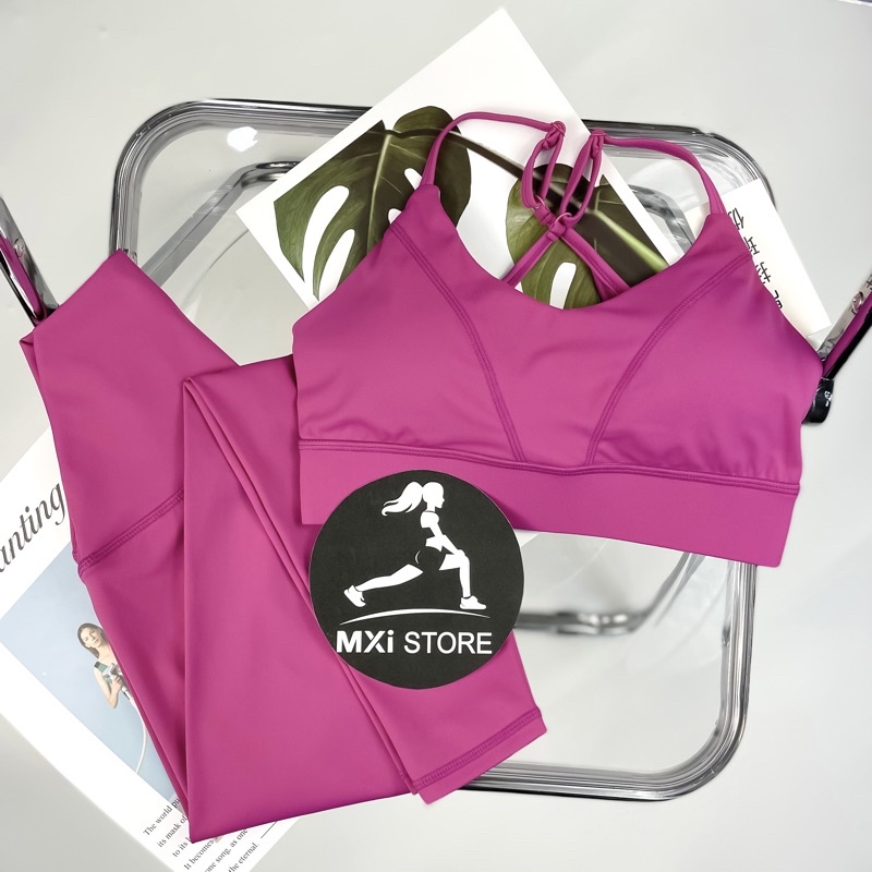 ĐỒ TẬP YOGA-GYM 2 DÂY CHÉO LƯNG