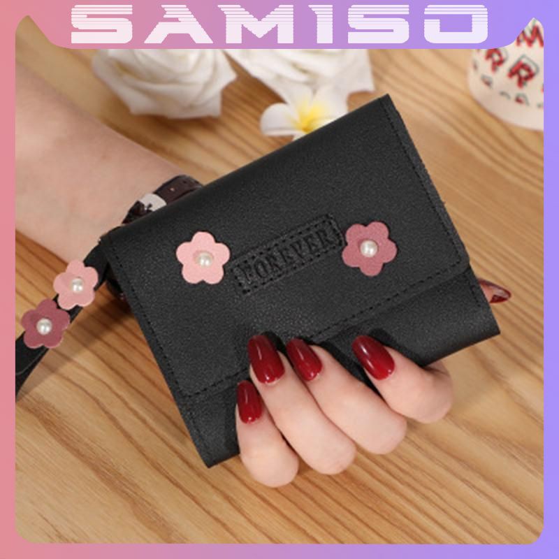 Ví nữ ngắn đẹp cầm tay mini nhỏ gọn bỏ túi nhiều ngăn dễ thương NG34 | BigBuy360 - bigbuy360.vn