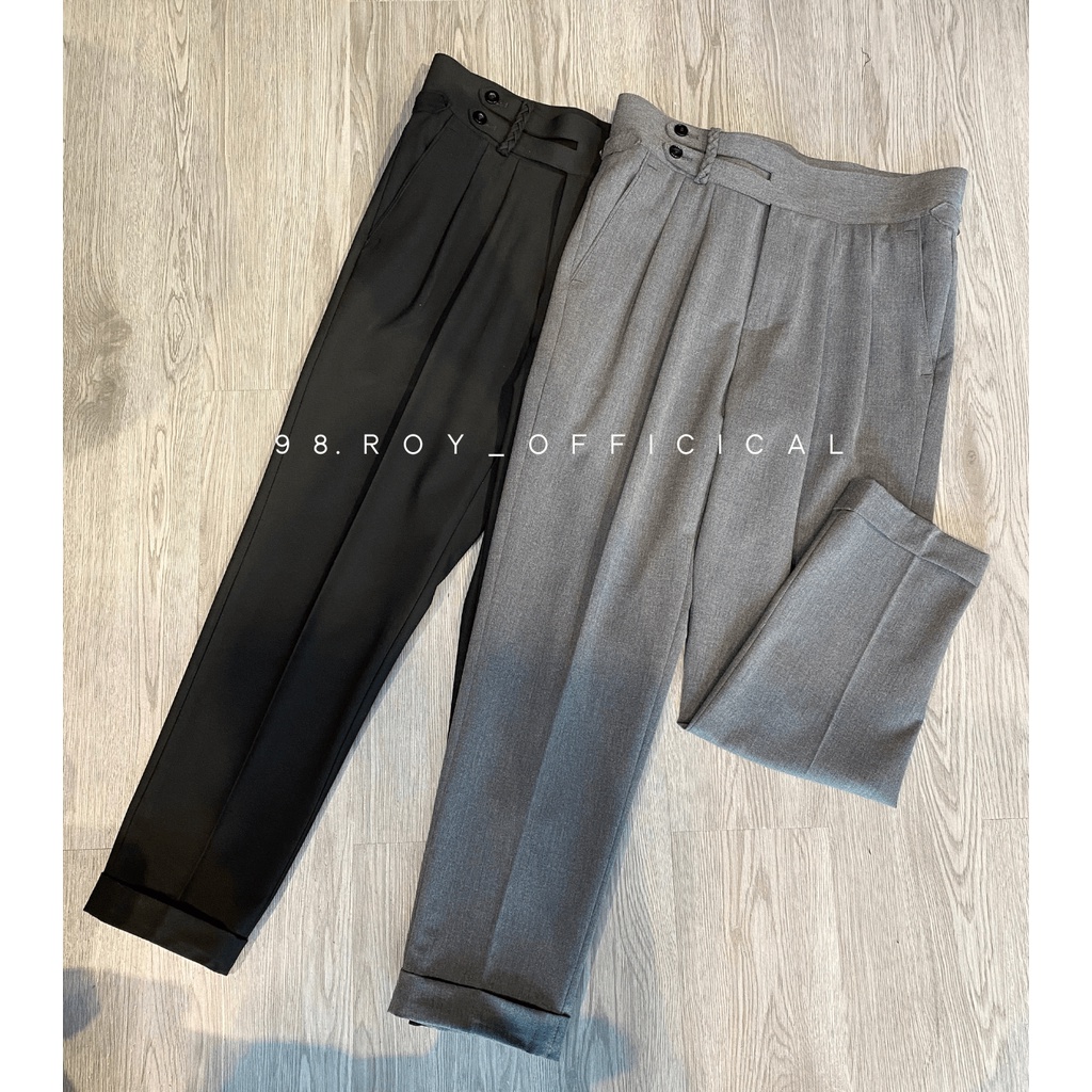 Quần Tây Nam Cạp Cao đỉa sam thiết kế độc quyền, chất liệu cao cấp co dãn tốt