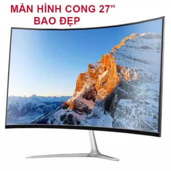 Bộ máy tính chơi Game MÀN HÌNH 27 inch CONG siêu đẹp, giá siêu tốt thùng led gaming mượt Fifa, LOL, CF, Đột kích, gata 5