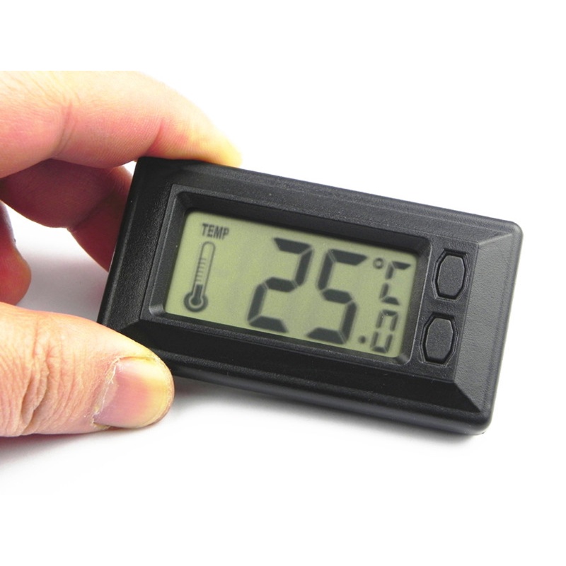 Bảng Điều Khiển Thời Tiết Điện Tử Mini Màn Hình LCD Chống Thấm Nước