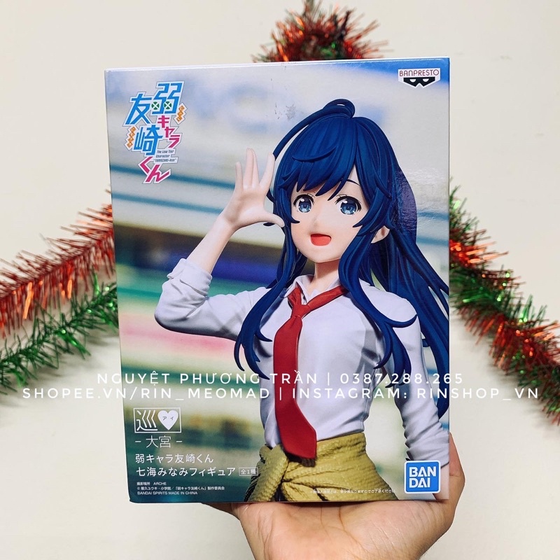 [BANPRESTO] Mô hình chính hãng Minami Nanami - Bottom-tier Character Tomozaki Figure Nhật