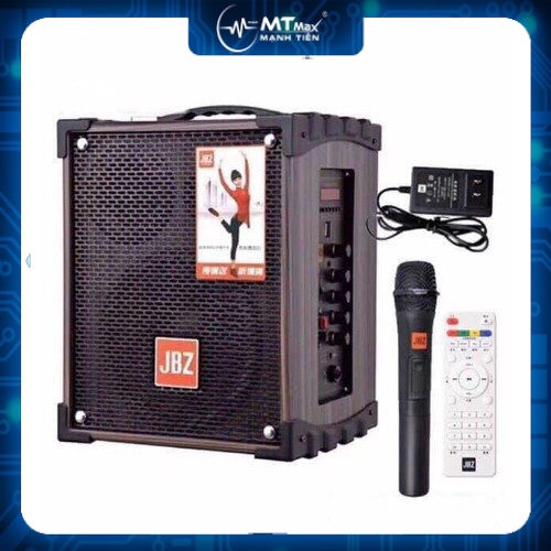 MT MAX Loa kẹo kéo JBZ NE106 - hát karaoke gia đình, tiệc ngoài trời- công suất lớn  - âm thanh mạnh mẽ- tặng 1 micro bh