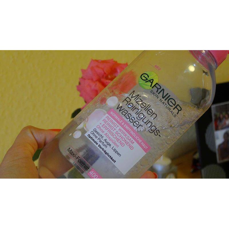 Nước tẩy trang Garnier Skin Naturals Mizellen Reinigungswasser All-in-1 400 ml