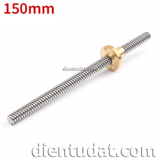 Thanh Vitme - Đai Ốc T8 150mm