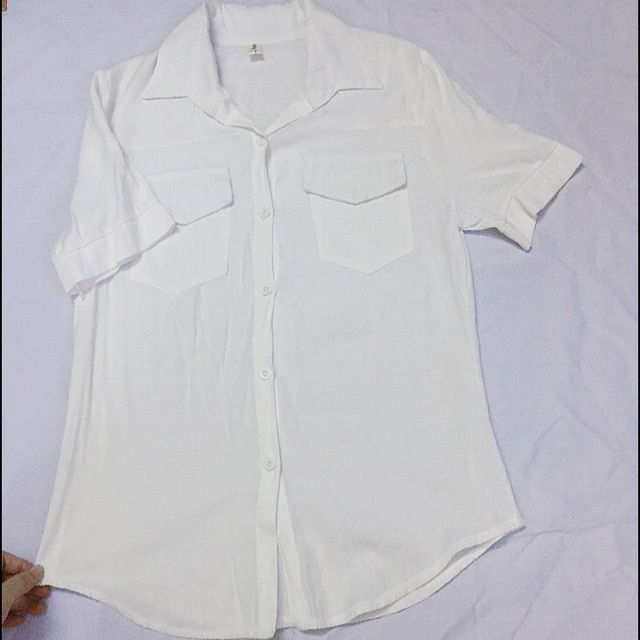 Sơ mi hai túi