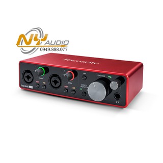 Focusrite Scarlett 2i2 (3rd Gen) Sound card xử lý âm thanh studio chuyên nghiệp