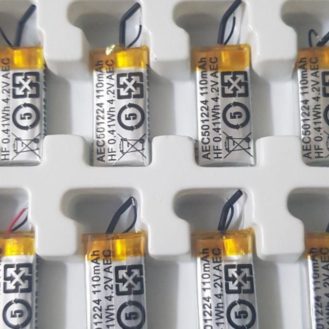 Pin lipo 24x12x5mm (pin tai nghe bluetooth)