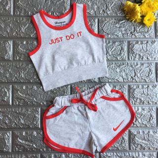Bộ cho bé gái Just do it