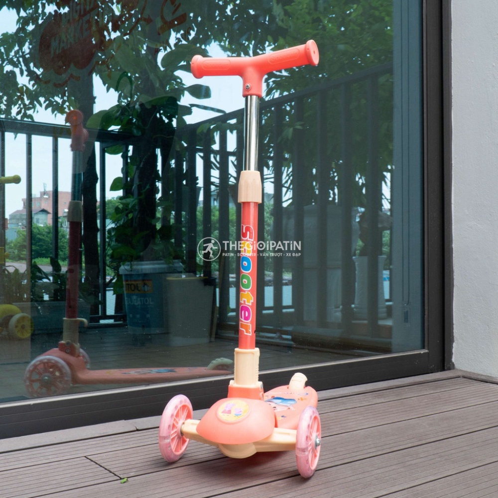 Xe Scooter cho trẻ em xe trượt êm đẹp giá rẻ 2 màu CÓ ẢNH THẬT (Hy02) [Shop Khuyến Mại]