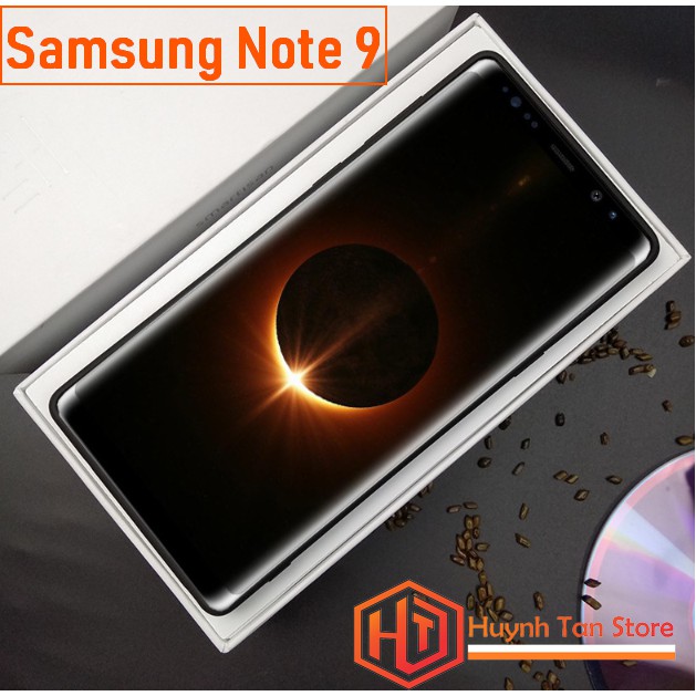 Ốp lưng Samsung Galaxy Note 9 vân vải Jean (full màu)