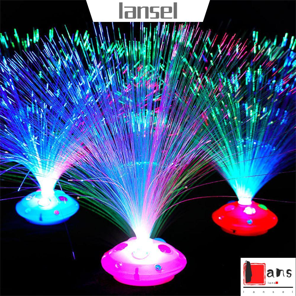 Đèn LED Sợi Quang Hình Cây Nến Nhiều Màu Sắc Dùng Trang Trí Giáng Sinh