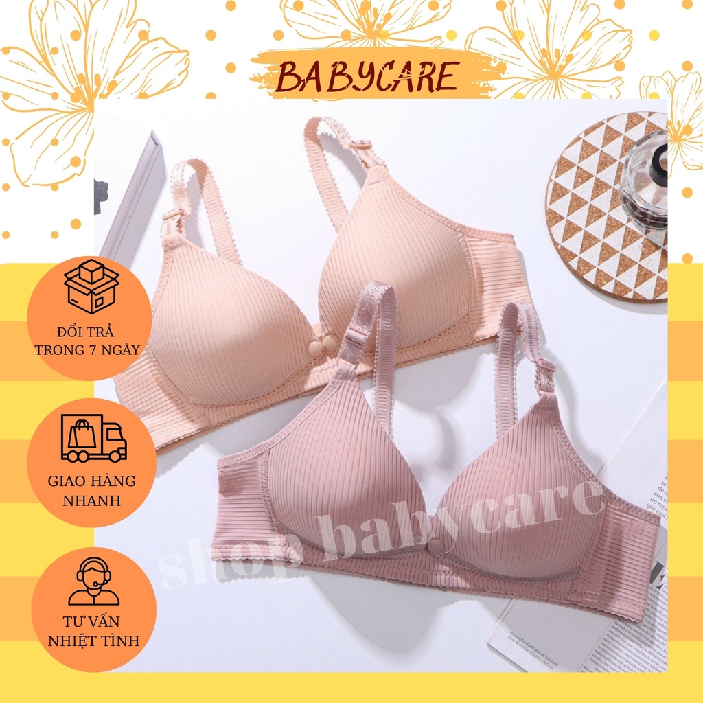 ÁO LÓT BẦU CHẤT COTTON CHO CON BÚ- CÓ CÚC NGANG TIÊN LỢI CHO MẸ