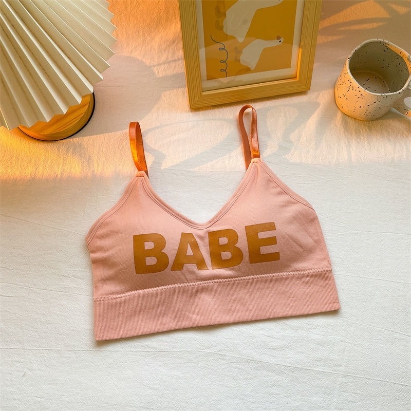 Mới Áo Lót Không Gọng Thép Thiết Kế Đơn Giản Cho Nữ Sinh