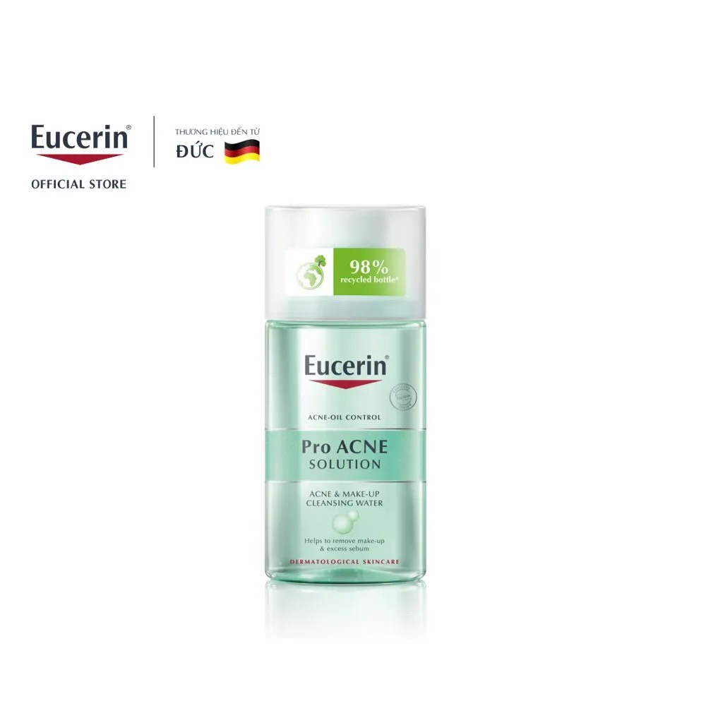 [NGỪA MỤN] EUCERIN TẨY TRANG CHO DA MỤN - PRO ACNE & MAKE UP CLEANSING WATER