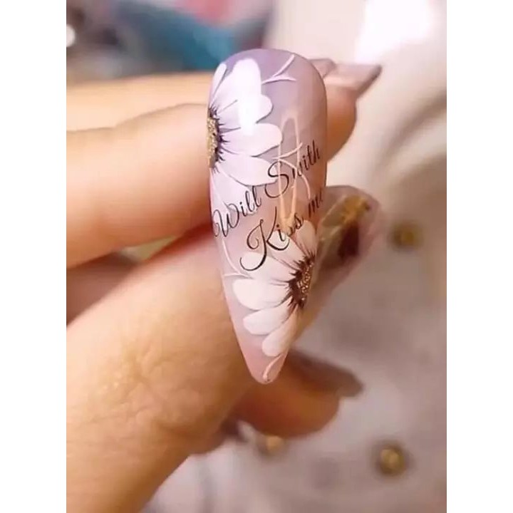Cọ hoa cúc vẽ nail siêu nhanh và dễ chuyên dùng học và làm nail