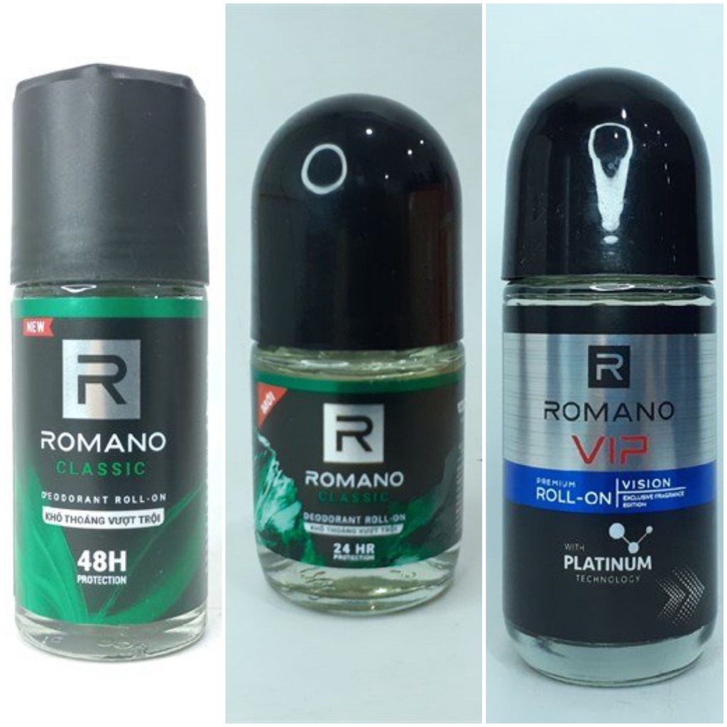 Lăn khử mùi Romano Vip Vision 50ml
