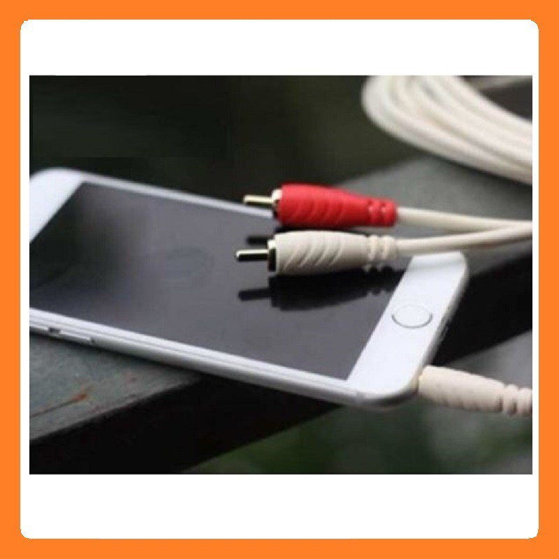 Dây AV âm thanh 3.5mm ra RCA Audio
