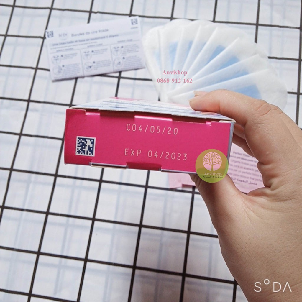 [Mã COS2704 giảm 8% đơn 250K] Miếng wax veet Tẩy lông nách, tẩy lông Bikini VEET Wax Strips 16 Da Nhạy Cảm Veet Anvishop | BigBuy360 - bigbuy360.vn