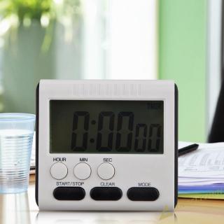 AN Magnetic Large LCD Digital Kitchen Timer Alarm Count Up Down Clock 24 Hours