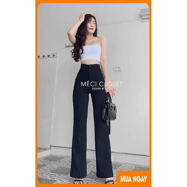 Quần Loe Cạp Cao, Dáng Siêu Chân Dài Miên Man, Phù Hợp Cả Đi Làm Đi Chơi | BigBuy360 - bigbuy360.vn