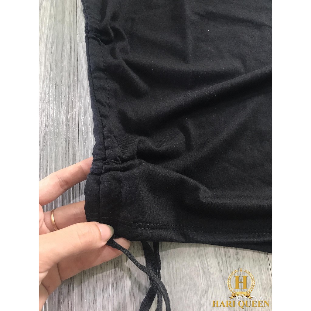 Váy body hở ngực rút hông HARIQUEEN