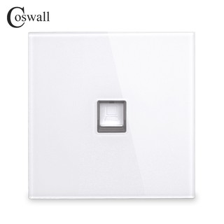 Bảng Điều Khiển Kính Cường Lực Pha Lê RJ45 Jack Cắm Internet Cho Máy Tính