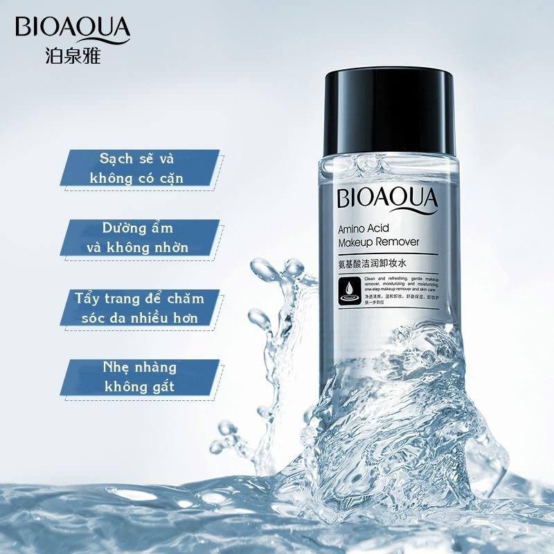 NƯỚC TẨY TRANG BIOAQUA 50ML LÀM SẠCH LỚP TRANG ĐIỂM BỤI BẨN VỚI THÀNH PHẦN AN TOÀN LÀNH TÍNH SamBeauty