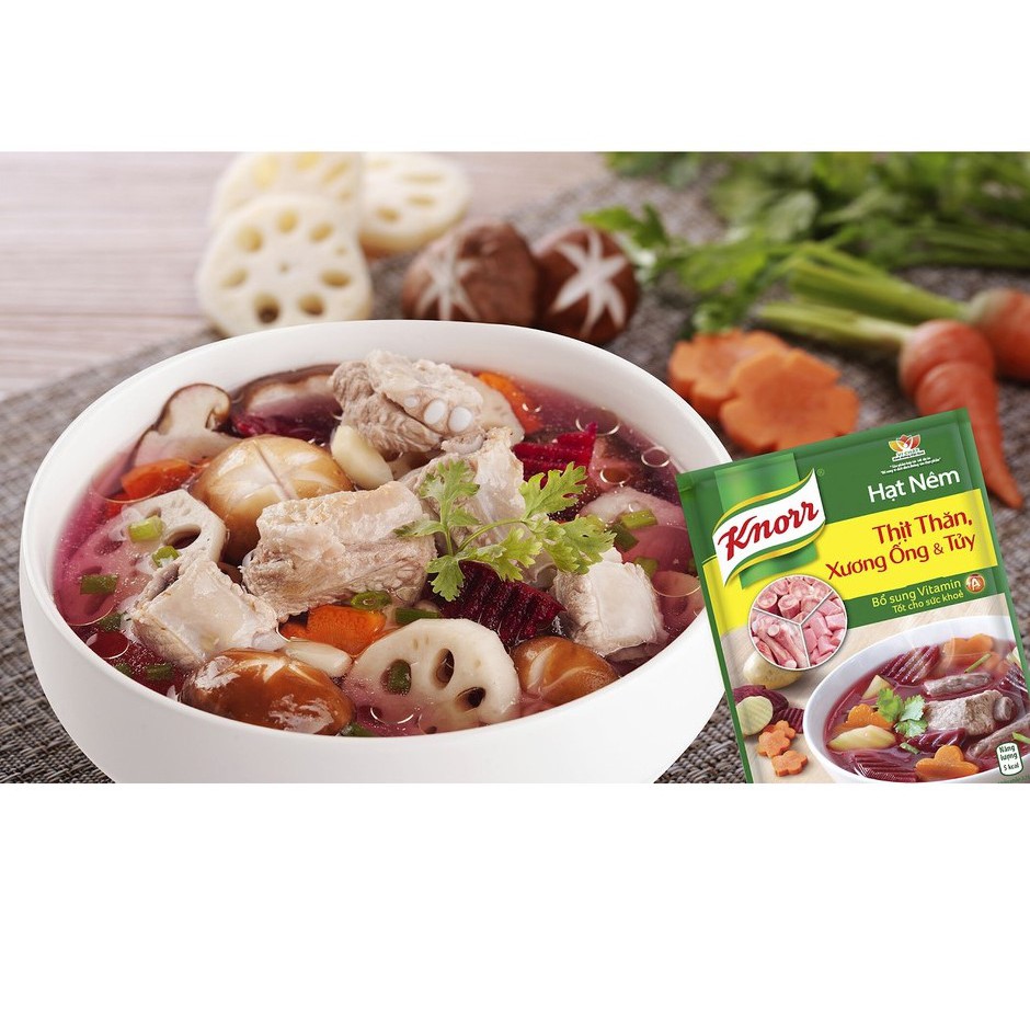 HÀNG KẸP CHÍNH HÃNG- Hạt nêm knorr 900g tặng kèm gói 150g