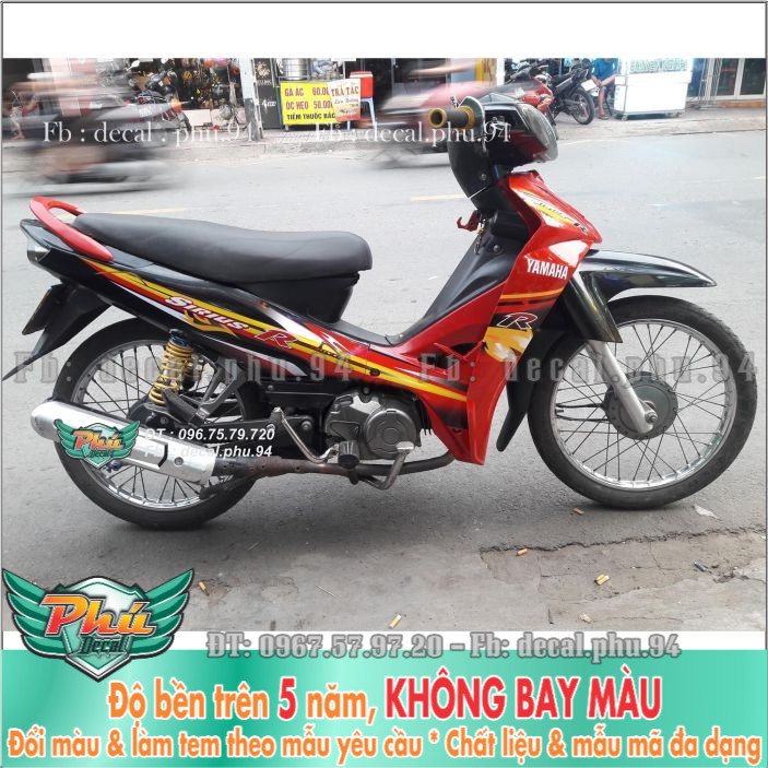 Tem rời Sirius đỏ đen R (H) -1