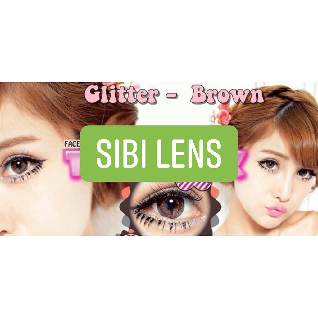 Lens GLITTER BROWN - Lens Chuẩn Thái  - Cam Kết Chính Hãng