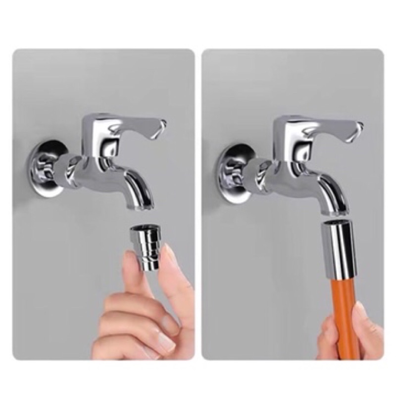 Đầu ống nối vòi nước 30cm tiện ích cho gia đình.