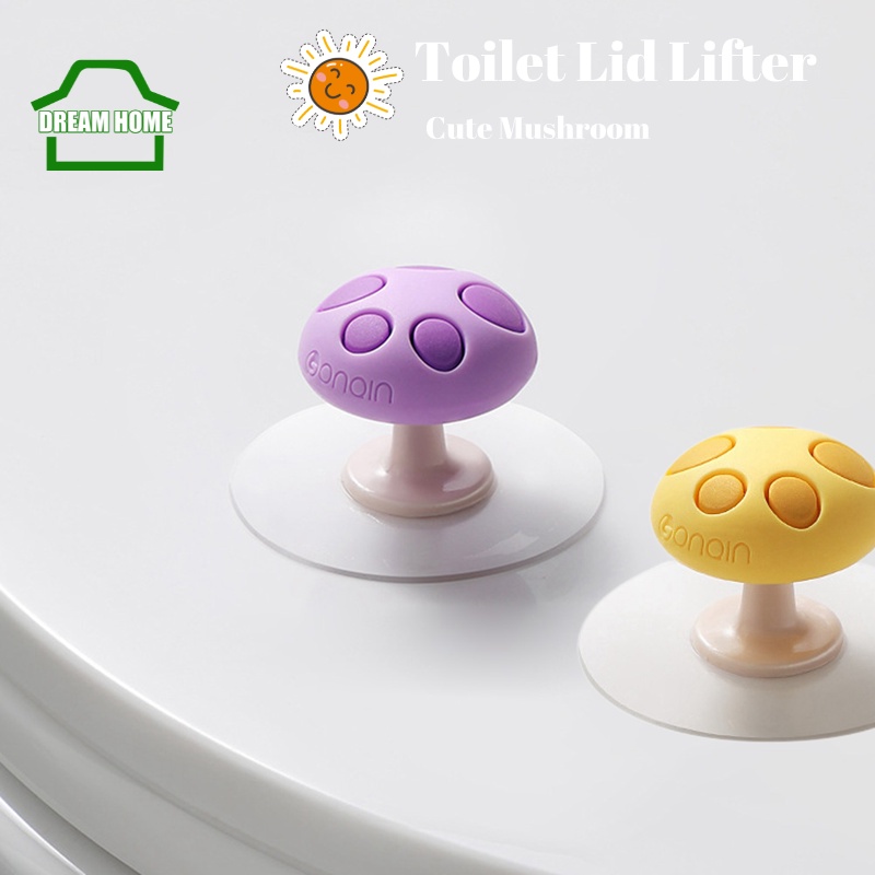 Dụng Cụ Nâng Nắp Bồn Cầu Hình Nấm Mini Dễ Thương