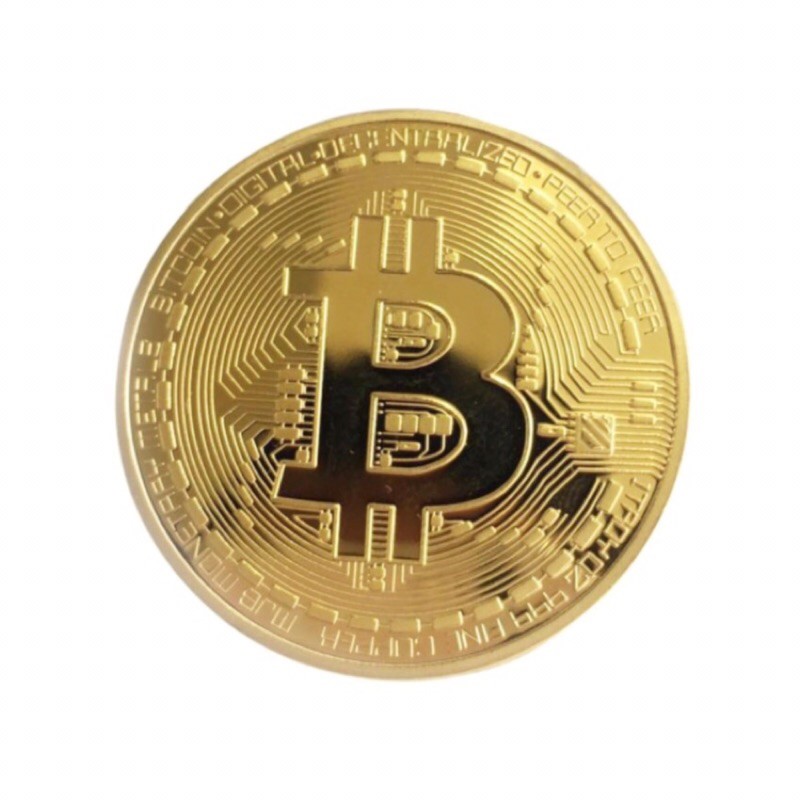 Đồng xu bitcoin lưu niệm rẻ mà chất