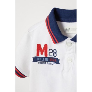 Áo thun polo mickey HM cho bé trai