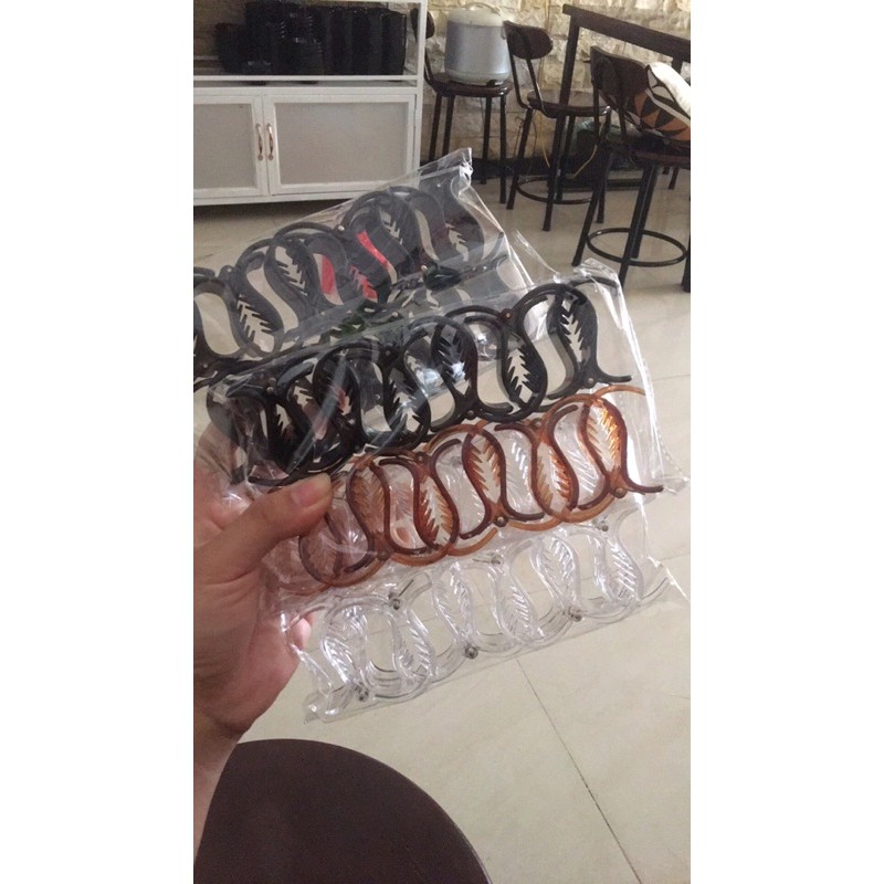 Sỉ set 12 kẹp càng cua 3 răng