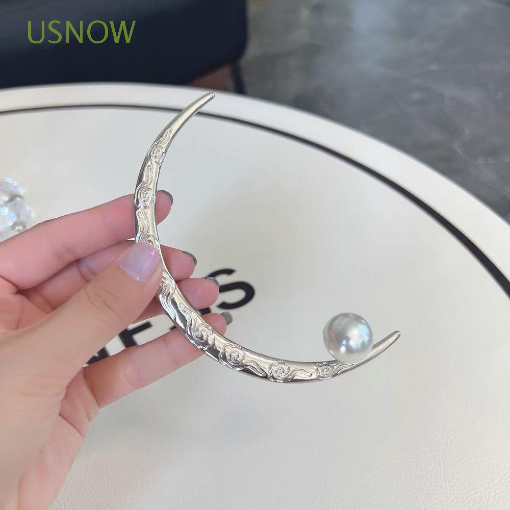 Trâm Cài Tóc Hình Hoa Mặt Trăng Phong Cách Trung Hoa Cho Nữ