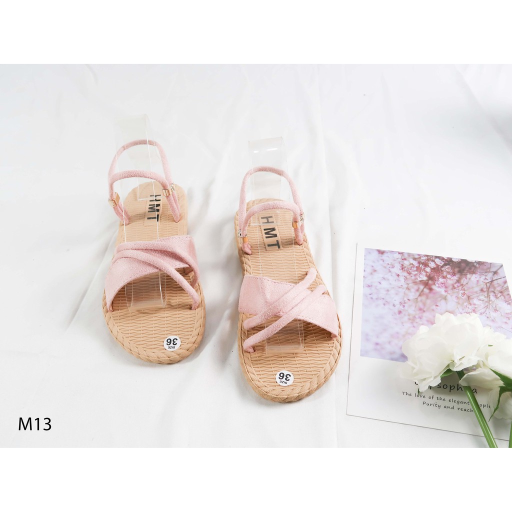 Sandal chống nước phù hợp đi mưa đan dây thời trang HMTShoes M13