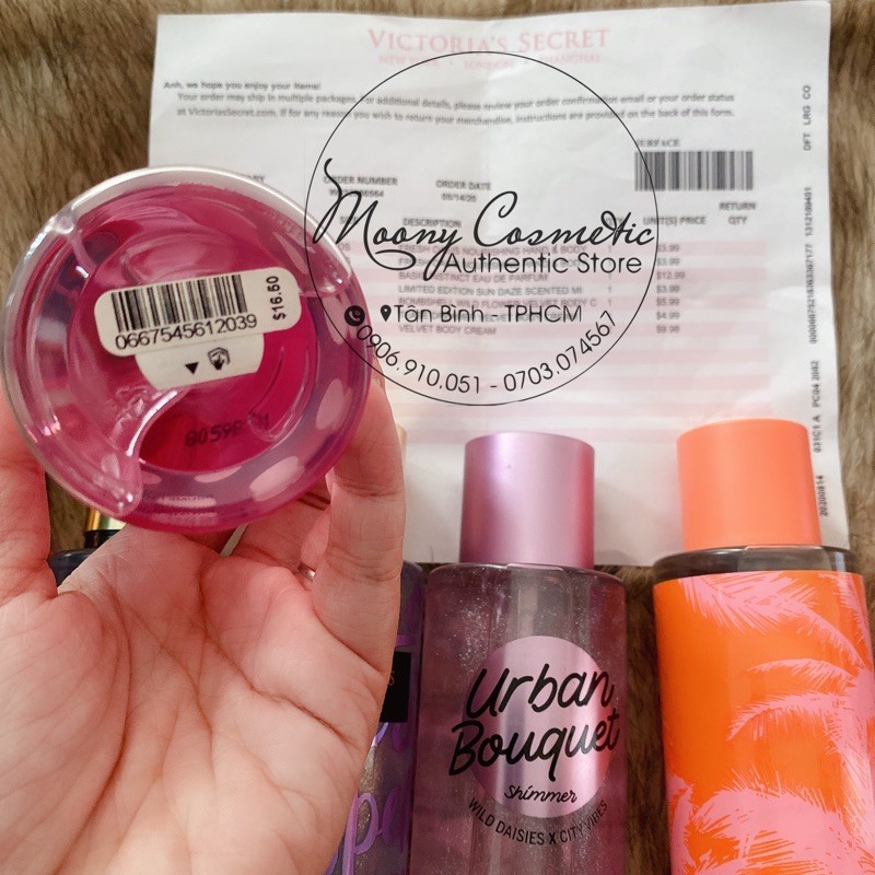 Xịt thơm Victoria Secret - love pink 250ml có bill