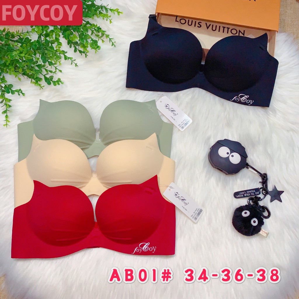 Áo ngực su non cánh bướm cao cấp AS41 đệm vừa