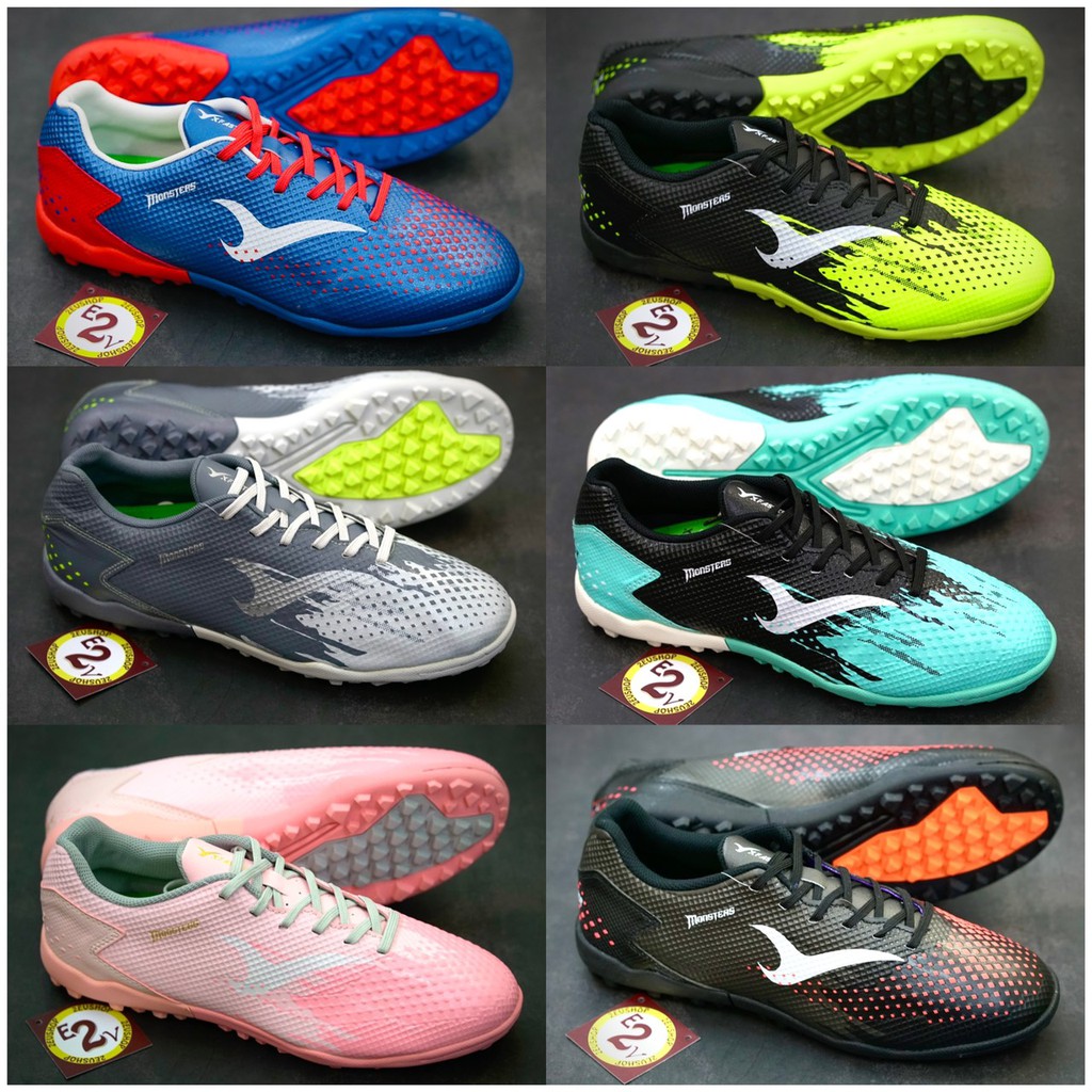 Giày đá bóng nam X Faster Monster Colorful, giày đá banh thể thao cỏ nhân tạo chất lượng - 2EVSHOP