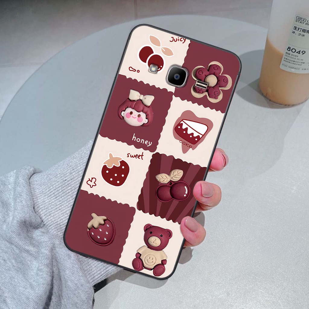 Ốp Samsung J2 Prime in hình trái tim, caro kẹo ngọt đầy cá tính siêu đẹp siêu chất