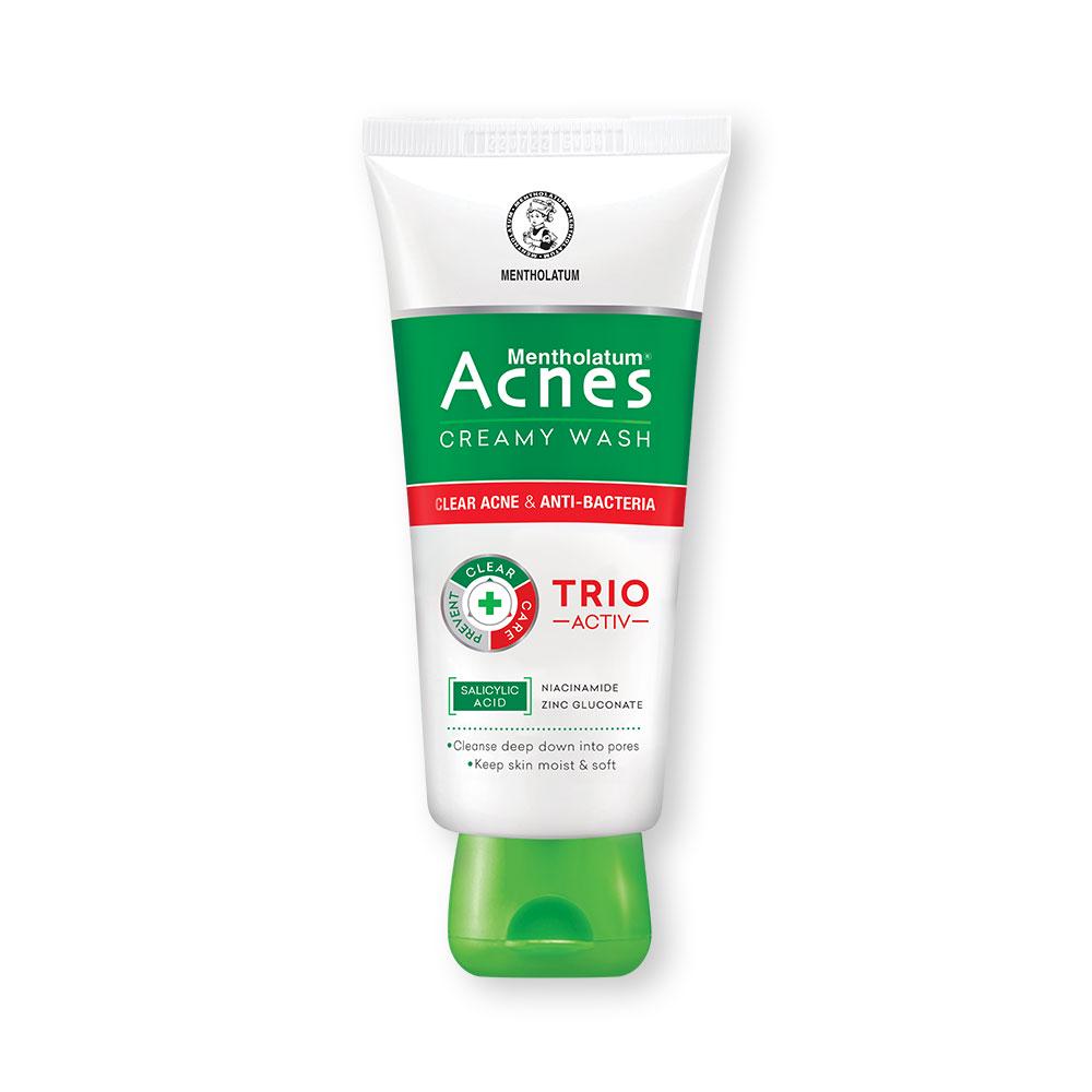 Kem rửa mặt ngăn ngừa mụn Acnes Creamy Wash 100g