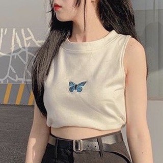 Áo CRT BA LỖ THÊU B' THUN GÂN