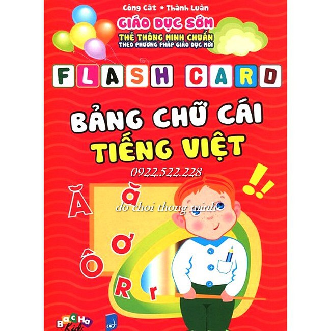 Flash Card bảng chữ cái Tiếng Việt