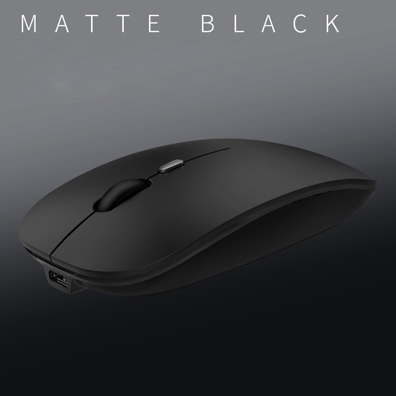 Chuột Không Dây Tự Sạc M1  chuyên dùng cho Máy tính, Laptop, Mac, Ipad, SmartTV - Tặng lót chuột