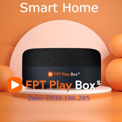 FPT Play Box S 2021 mã T590 Smart Home Smart hub điều khiển giọng nói không chạm Android tv box Fpt và loa thông minh