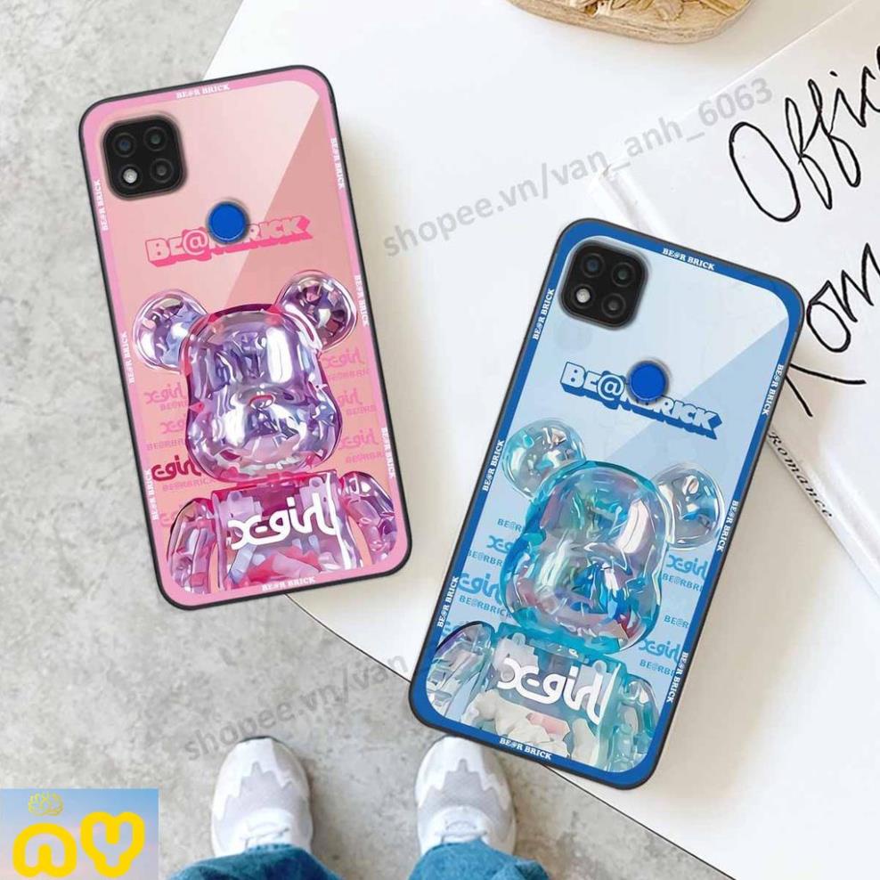 Ốp lưng Xiaomi Redmi 9C in hình be@r brick mars thời trang, Ốp lưng điện thoại viền dẻo siêu chất Như Ý