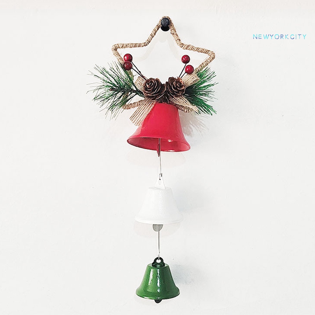 Chuông treo trang trí giáng sinh bằng sắt độ bền cao chống biến dạng