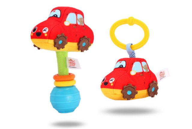 Lục Lạc Treo Nôi Cho Bé Xúc Xắc Bông Ngộ Nghĩnh Vải Cao Cấp Jollybaby TN02